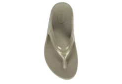 Oofos Womens Oomega Flip Flop Sandal - Khaki 14 Oofos Womens Oomega Flip Flop Sandal - Khaki -Fashion Women Shoe US 01 203392 05