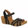 Bjorndal Womens Lily Wedge Sandal - Black 2 Bjorndal Womens Lily Wedge Sandal - Black -Fashion Women Shoe US 01 203399 00