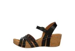 Bjorndal Womens Lily Wedge Sandal - Black 12 Bjorndal Womens Lily Wedge Sandal - Black -Fashion Women Shoe US 01 203399 03