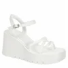 Madden Girl Womens Vaultt Wedge Sandal - White 1 Madden Girl Womens Vaultt Wedge Sandal - White -Fashion Women Shoe US 01 203410 00