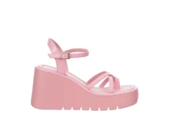 Madden Girl Womens Vaultt Wedge Sandal - Pink 10 Madden Girl Womens Vaultt Wedge Sandal - Pink -Fashion Women Shoe US 01 203411 01
