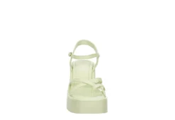 Madden Girl Womens Vaultt Wedge Sandal - Pale Green 11 Madden Girl Womens Vaultt Wedge Sandal - Pale Green -Fashion Women Shoe US 01 203412 02