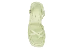 Madden Girl Womens Vaultt Wedge Sandal - Pale Green 14 Madden Girl Womens Vaultt Wedge Sandal - Pale Green -Fashion Women Shoe US 01 203412 05