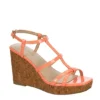 Michael By Michael Shannon Womens Natalia Wedge Sandal - Coral -Fashion Women Shoe US 01 203419 00