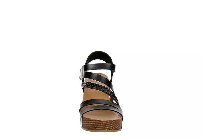 Xappeal Womens Maggy Wedge Sandal - Black 5 Xappeal Womens Maggy Wedge Sandal - Black - Image 3