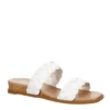 Michael By Michael Shannon Womens Patrice Wedge Sandal - White -Fashion Women Shoe US 01 203429 00