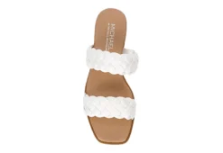 Michael By Michael Shannon Womens Patrice Wedge Sandal - White 14 Michael By Michael Shannon Womens Patrice Wedge Sandal - White -Fashion Women Shoe US 01 203429 05