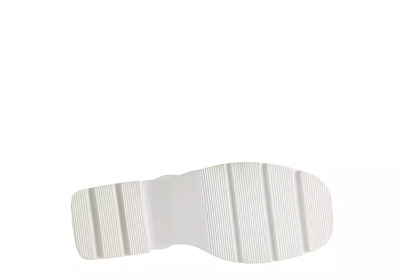 Madden Girl Womens Templee Platform Sandal - White 8 Madden Girl Womens Templee Platform Sandal - White - Image 6