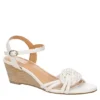 Lauren Blakwell Womens Etta Sandal - Ivory -Fashion Women Shoe US 01 203500 00