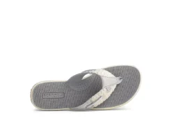 Sperry Womens Parotfish Flip Flop Sandal - Grey -Fashion Women Shoe US 01 203531 04