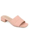 Journee Collection Womens Elidia Slip On Sandal - Blush -Fashion Women Shoe US 01 203586 00