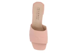 Journee Collection Womens Elidia Slip On Sandal - Blush -Fashion Women Shoe US 01 203586 05