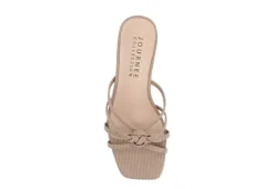 Journee Collection Womens Blayke Wedge Slip On Sandal - Taupe -Fashion Women Shoe US 01 203694 05