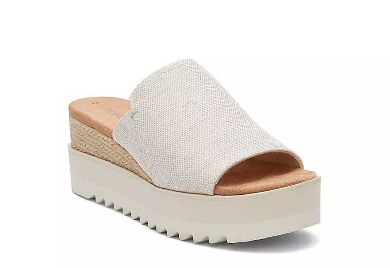 Toms Womens Diana Mule Sandal - Natural 3 Toms Womens Diana Mule Sandal - Natural