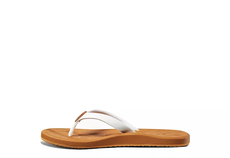 Reef Womens Zen Love Ii Flip Flop Sandal - White 5 Reef Womens Zen Love Ii Flip Flop Sandal - White - Image 3