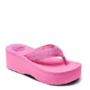 Reef Womens Sandy Hi Flip Flop Sandal - Pink -Fashion Women Shoe US 01 203907 00