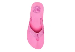 Reef Womens Sandy Hi Flip Flop Sandal - Pink 11 Reef Womens Sandy Hi Flip Flop Sandal - Pink -Fashion Women Shoe US 01 203907 02
