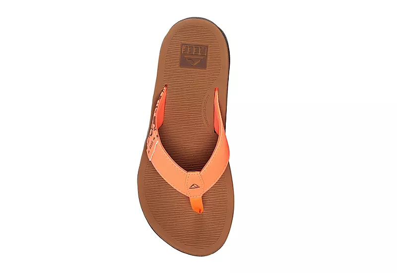 Reef Womens Santa Ana Flip Flop Sandal - Coral 5 Reef Womens Santa Ana Flip Flop Sandal - Coral - Image 3