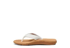 Reef Womens Santa Ana Flip Flop Sandal - White -Fashion Women Shoe US 01 203912 02