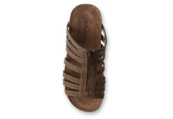 Bearpaw Womens Sabrina Slide Sandal - Brown -Fashion Women Shoe US 01 204073 05