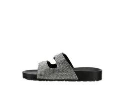 Madden Girl Womens Teddy Footbed Slide Sandal - Black 12 Madden Girl Womens Teddy Footbed Slide Sandal - Black -Fashion Women Shoe US 01 250030 03