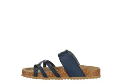 Bjorndal Womens Sami Footbed Sandal - Navy -Fashion Women Shoe US 01 250080 03