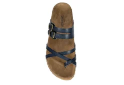 Bjorndal Womens Sami Footbed Sandal - Navy -Fashion Women Shoe US 01 250080 05