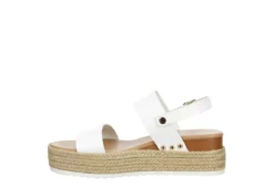 Xappeal Womens Amelia Wedge Sandal - White -Fashion Women Shoe US 01 261162 03
