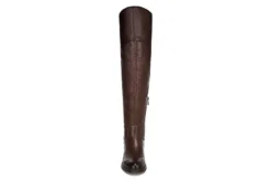Franco Sarto Womens Haleen Wide Calf Over The Knee Boot - Brown 11 Franco Sarto Womens Haleen Wide Calf Over The Knee Boot - Brown -Fashion Women Shoe US 01 300475 02