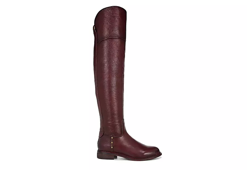 Franco Sarto Womens Haleen Wide Calf Over The Knee Boot - Cognac 4 Franco Sarto Womens Haleen Wide Calf Over The Knee Boot - Cognac - Image 2