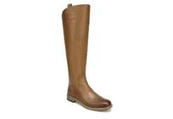 Franco Sarto Womens Meyer Wide Calf Tall Boot - Brown