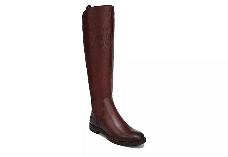 Franco Sarto Womens Meyer Wide Calf Tall Boot - Burgundy 3 Franco Sarto Womens Meyer Wide Calf Tall Boot - Burgundy