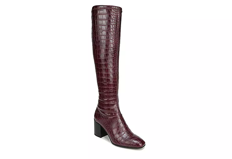 Franco Sarto Womens Tribute Wide Calf Tall Boot - Dark Purple 3 Franco Sarto Womens Tribute Wide Calf Tall Boot - Dark Purple