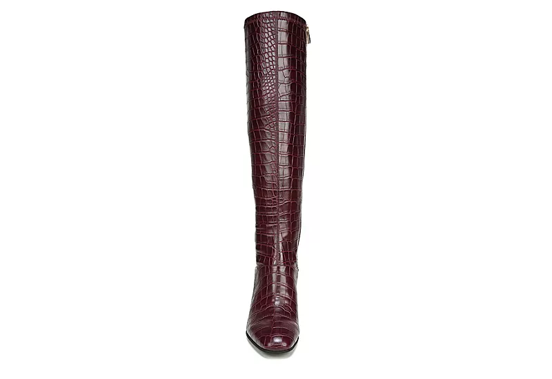 Franco Sarto Womens Tribute Wide Calf Tall Boot - Dark Purple 5 Franco Sarto Womens Tribute Wide Calf Tall Boot - Dark Purple - Image 3