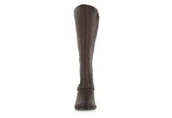 Easy Street Womens Jewel Wide Calf Tall Boot - Brown -Fashion Women Shoe US 01 300662 02