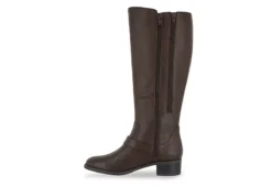 Easy Street Womens Jewel Wide Calf Tall Boot - Brown -Fashion Women Shoe US 01 300662 03