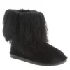 Bearpaw Womens Boo Fur Boot - Black -Fashion Women Shoe US 01 300708 00