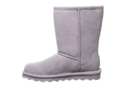 Bearpaw Womens Elle Short Fur Boot - Grey 12 Bearpaw Womens Elle Short Fur Boot - Grey -Fashion Women Shoe US 01 300728 03