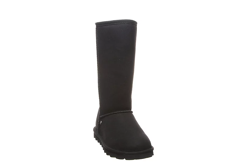 Bearpaw Womens Elle Tall Vegan Fur Boot - Black 5 Bearpaw Womens Elle Tall Vegan Fur Boot - Black - Image 3