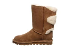 Bearpaw Womens Eloise Wide Calf Fur Boot - Tan 12 Bearpaw Womens Eloise Wide Calf Fur Boot - Tan -Fashion Women Shoe US 01 300747 03