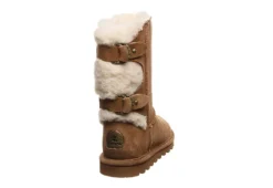Bearpaw Womens Eloise Wide Calf Fur Boot - Tan 13 Bearpaw Womens Eloise Wide Calf Fur Boot - Tan -Fashion Women Shoe US 01 300747 04