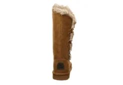 Bearpaw Womens Emery Fur Boot - Tan -Fashion Women Shoe US 01 300750 04