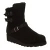 Bearpaw Womens Lucy Fur Wedge Boot - Black 2 Bearpaw Womens Lucy Fur Wedge Boot - Black -Fashion Women Shoe US 01 300778 00