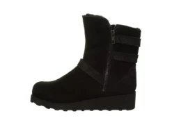 Bearpaw Womens Lucy Fur Wedge Boot - Black 12 Bearpaw Womens Lucy Fur Wedge Boot - Black -Fashion Women Shoe US 01 300778 03