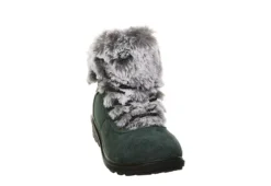 Bearpaw Womens Serenity Lace Up Fur Boot - Dark Green -Fashion Women Shoe US 01 300809 02