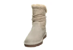 Bearpaw Womens Virginia Fur Boot - White -Fashion Women Shoe US 01 300825 02