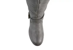 Journee Collection Womens Spokane Extra Wide Calf Tall Boot - Dark Grey -Fashion Women Shoe US 01 300946 05