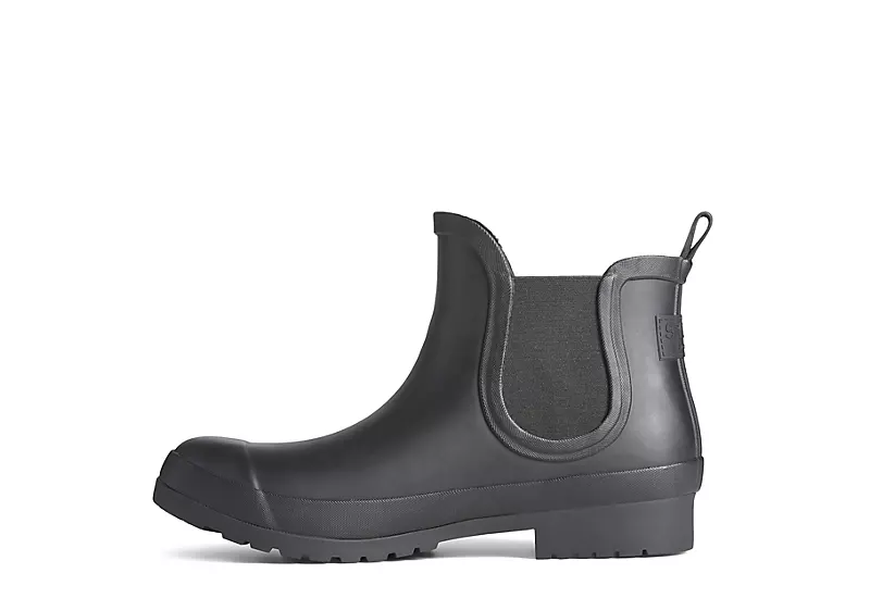 Sperry Womens Walker Chelsea Rain Boot - Black 5 Sperry Womens Walker Chelsea Rain Boot - Black - Image 3