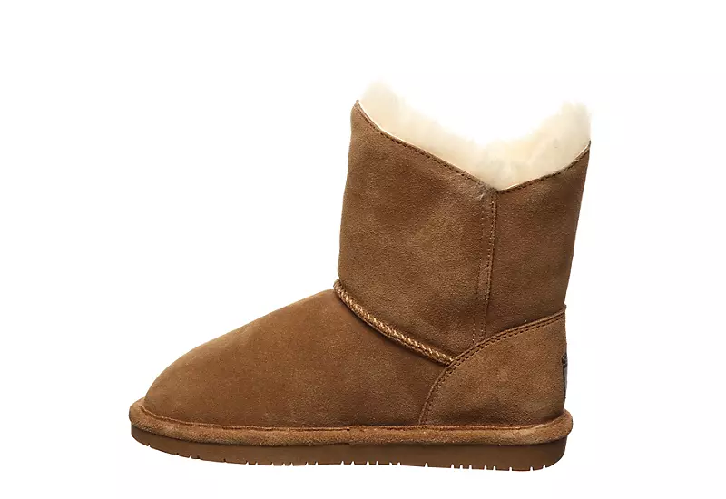 Bearpaw Womens Rosaline Fur Boot - Tan 5 Bearpaw Womens Rosaline Fur Boot - Tan - Image 3