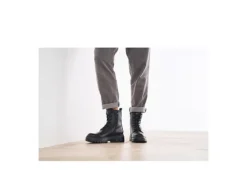 Limelight Womens Rudy Combat Boot - Black -Fashion Women Shoe US 01 302010 03